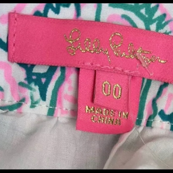 Lilly Pulitzer Lenora A Line Cotton Skirt Size 00 - Picture 7 of 15